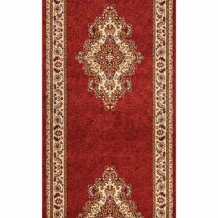 Běhoun Medailon 6985A červeno-krémový