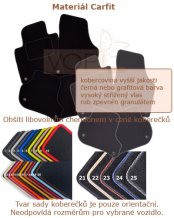 Autokoberce Mercedes B-class W246  2012- Carfit (2960)