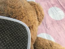 Dětský koberec Ultra Soft Medvídek růžový