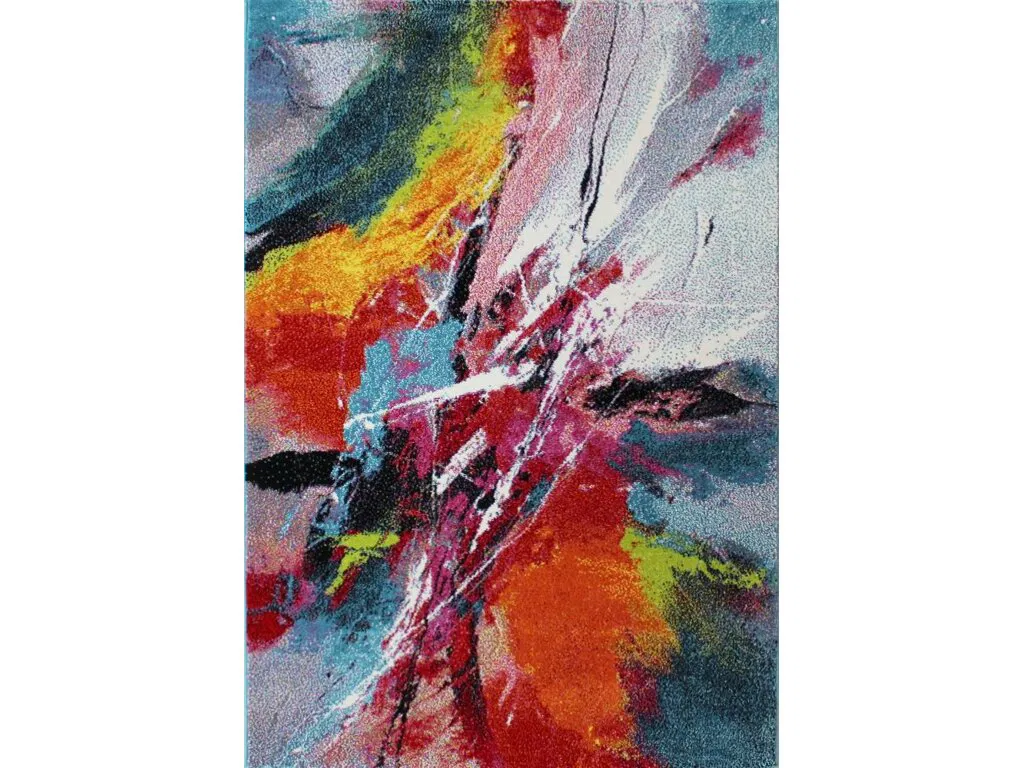 Kusový koberec Fantasy / 559-13 Blue-white