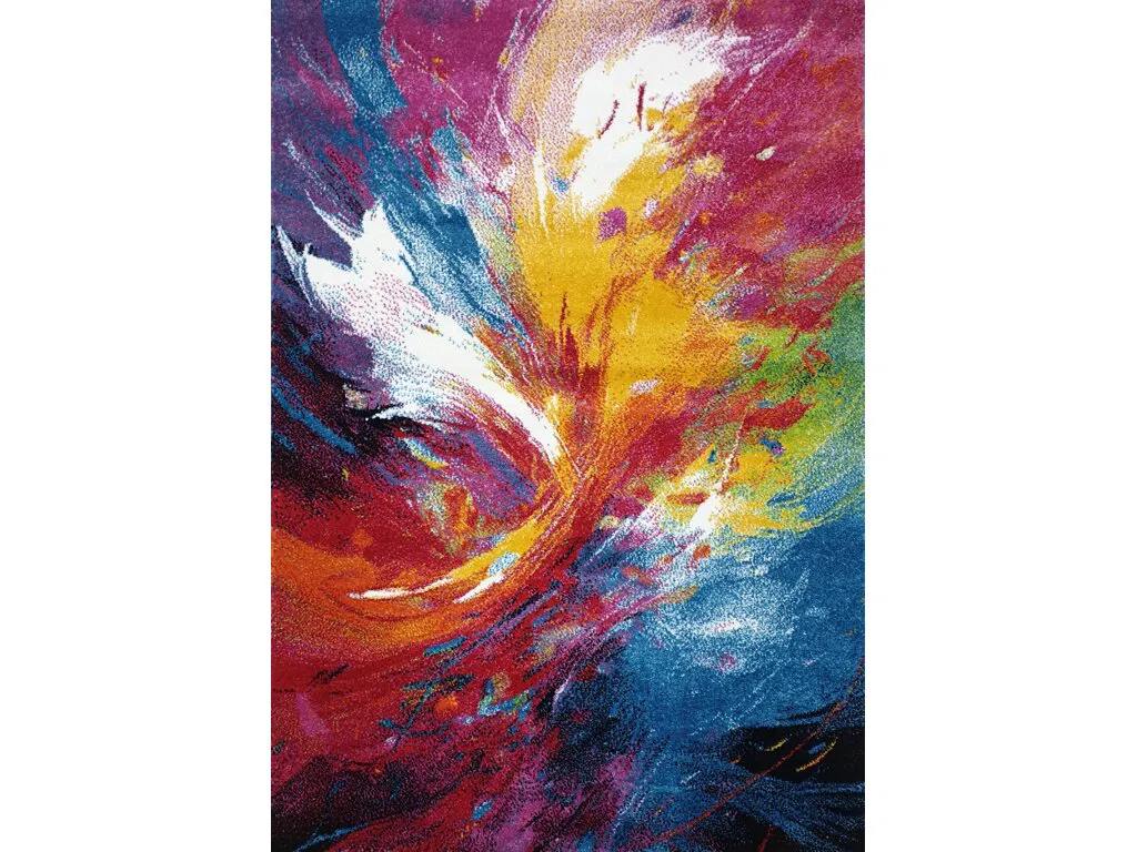 Kusový koberec Fantasy / 814-61 Lila-blue