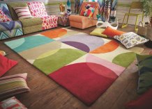 Vlněný kusový koberec Scion Kaleido pop 26000 Brink & Campman